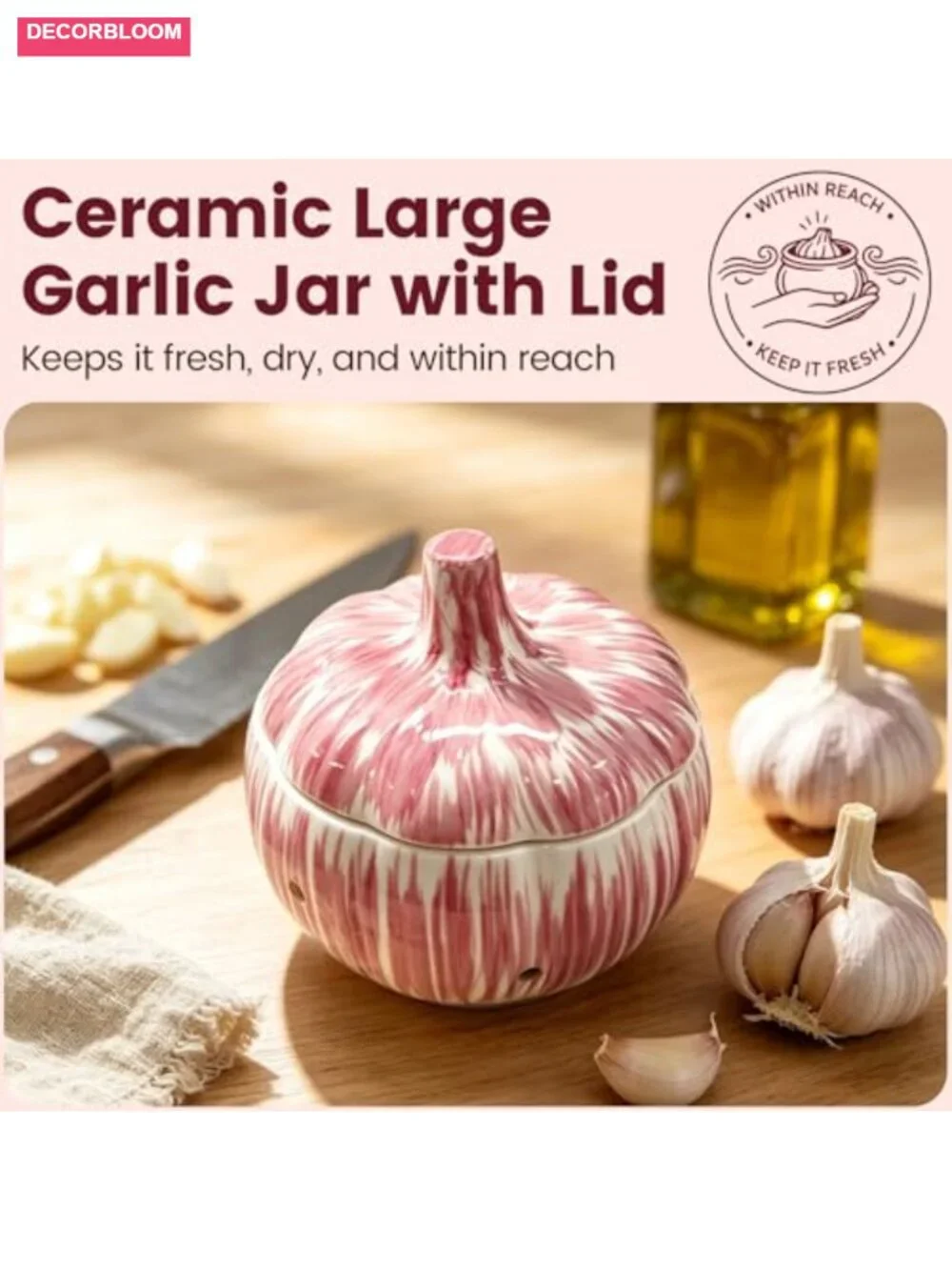 N/A keep garlic